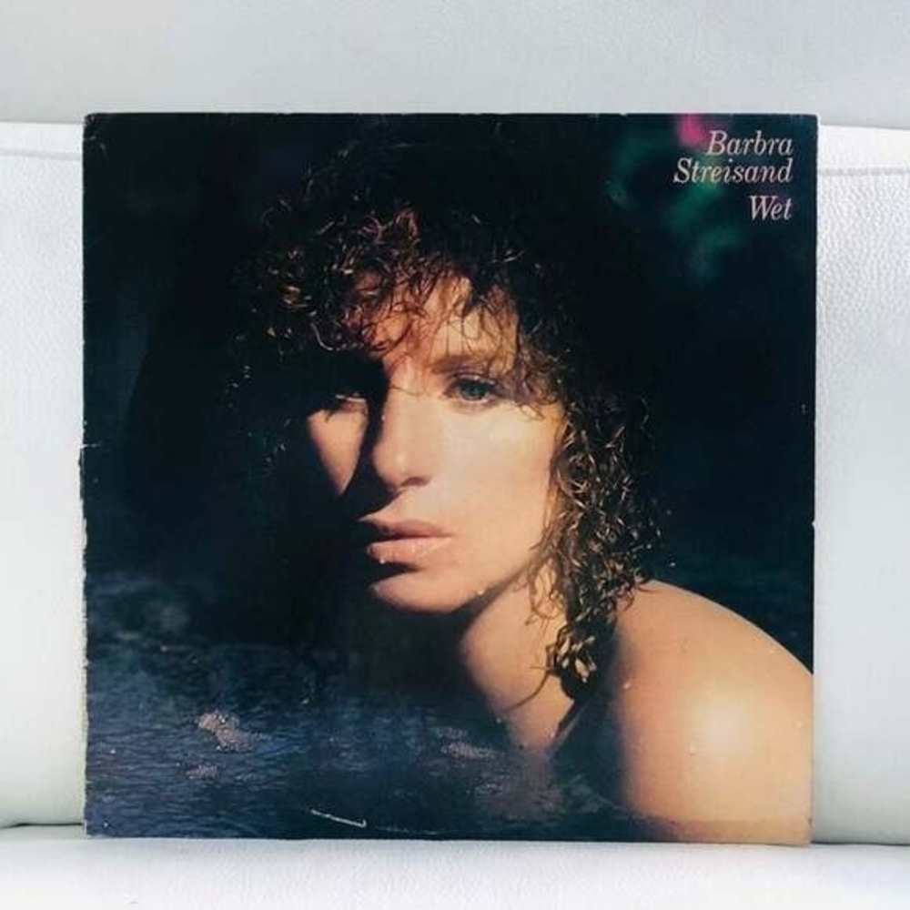 LP Barbra Streisand - Wet Vinyl Record